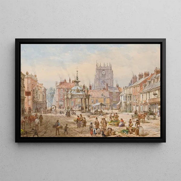 Louise Rayner - Market Cross.webp