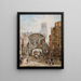 Temple Bar - Louise Rayner — framed artwork on a wall