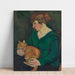Reproductie van het schilderij Louson en Raminou - Suzanne Valadon