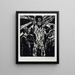 De Christus aan het kruis - Lovis Corinth — ingelijst kunstwerk aan de muur
