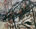 Het hertogdom aan de Walchensee in de sneeuw - Lovis Corinth — weergave van het kunstwerk