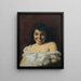 Lachend meisje - Lovis Corinth — ingelijst kunstwerk aan de muur