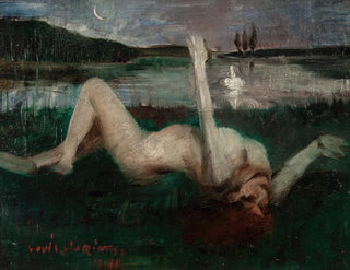 Leda - Lovis Corinth — weergave van het kunstwerk