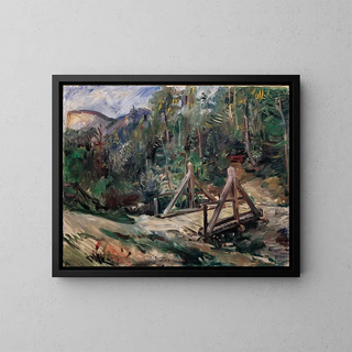 Lovis Corinth - Tiroler Landschaft Mit Brcke.webp