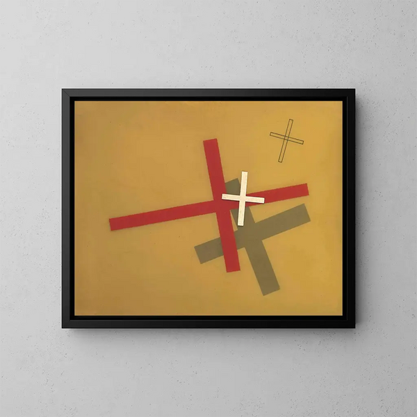 G 8 - László Moholy-Nagy — ingelijst kunstwerk aan de muur