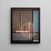 Lis - László Moholy-Nagy — ingelijst kunstwerk aan de muur