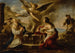 Het Offer van Manoah - Luca Giordano — weergave van het kunstwerk