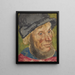 Hoofd van een boer - Lucas Cranach de Oude — ingelijst kunstwerk aan de muur