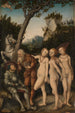 Jugement de Pâris - Lucas Cranach l'Ancien — weergave van het kunstwerk
