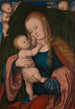Maagd met Kind - Lucas Cranach de Oude — weergave van het kunstwerk