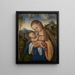 Marie met Kind - Lucas Cranach de Oude — ingelijst kunstwerk aan de muur