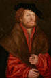 Portret van Moritz Buchner - Lucas Cranach de Oude — ingelijst kunstwerk aan de muur