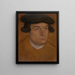 Portret van een man - Lucas Cranach de Oude — ingelijst kunstwerk aan de muur