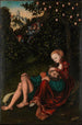 Samson et Dalila - Lucas Cranach l'Ancien — weergave van het kunstwerk