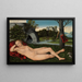De nimf van de bron - Lucas Cranach de Oude — ingelijst kunstwerk aan de muur
