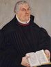Portret van Martin Luther - Lucas Cranach de Jonge — weergave van het kunstwerk