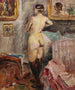 Nude Back Painting - Luce Boyals — artwork view