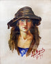 Self-portrait Painting - Luce Boyals — artwork view