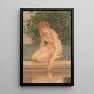 Lucia Fairchild Fuller - By a Clear Fountain.webp