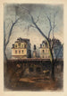 Standbeeld van Hendrik IV op de Pont-Neuf gezien vanaf het Vert-Galant plein - Lucien Marcelin Gautier — weergave van het kunstwerk