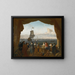 van de Allegorie van de bloeiende maritieme handel van Amsterdam - Ludolf Bakhuizen — ingelijst kunstwerk aan de muur
