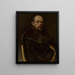 Portret van een oude man - Ludomir Benedyktowicz — ingelijst kunstwerk aan de muur