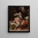 La mort de Lucrèce - Ludovico Mazzanti — ingelijst kunstwerk aan de muur