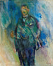 L'homme en redingote présumé être l'artiste Henrik Lund - Ludvig Karsten — weergave van het kunstwerk