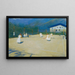 Terrain de Tennis à Gossensass - Ludwig Ferdinand Graf — framed artwork on a wall