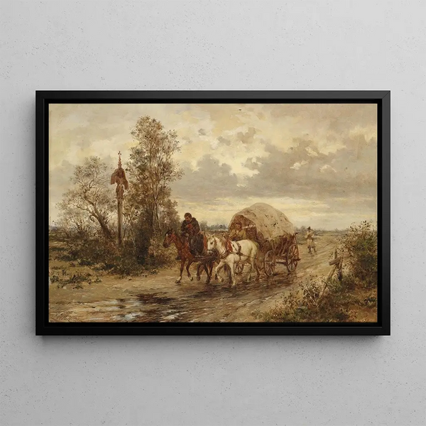 Ludwig Gedlek - Auf der Landstrae.webp