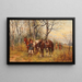 Cossack Patrol - Ludwig Gedlek — framed artwork on a wall