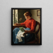 La lettre - Ludwig Gloss — ingelijst kunstwerk aan de muur