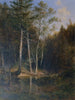 Waldpartie aan de Gerichtsberg nabij Kaumberg - Ludwig Halauska — weergave van het kunstwerk
