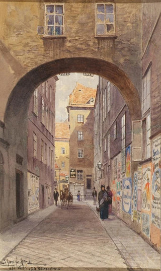 Ludwig Hans Fischer - Die Bckerstrae in Wien.webp