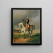 L'empereur Joseph II à cheval - Ludwig Johann Passini — ingelijst kunstwerk aan de muur