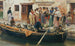 Vendeur de citrouilles à Chioggia - Ludwig Johann Passini — weergave van het kunstwerk