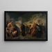 Jeruzalem na de dood van Christus - Ludwig Mayer — ingelijst kunstwerk aan de muur