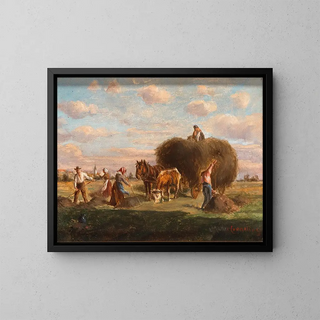 Ludwig MllerCornelius - Haymaking.webp