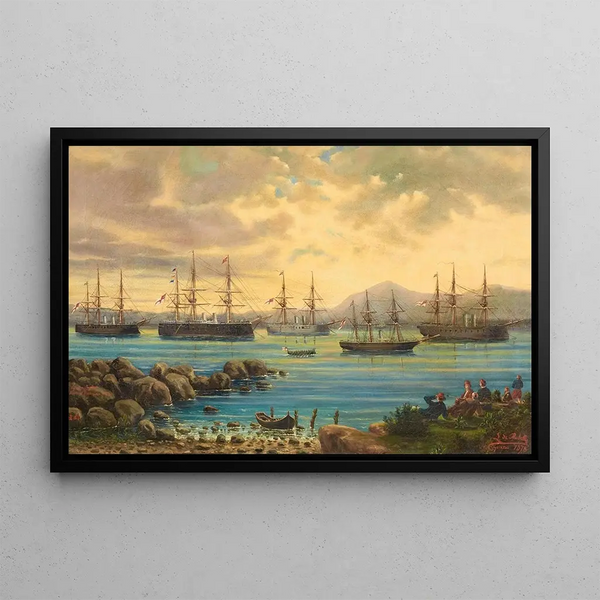 Ludwig Rubelli von Sturmfest - An English Squadron in the Sea of Marmara.webp