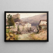 South Tyrol painting - Ludwig Willroider — framed artwork on a wall