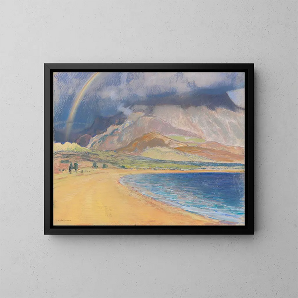 Baai van Messène - Ludwig von Hofmann — ingelijst kunstwerk aan de muur