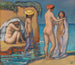 Zomerdag - Ludwig von Hofmann — weergave van het kunstwerk