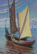 Zeilboot - Ludwik Misky — weergave van het kunstwerk