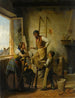 Een gesprek op het juiste moment - Luigi Bianchi — weergave van het kunstwerk