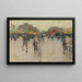 Fête de la place du Trône Paris - Luigi Loir — ingelijst kunstwerk aan de muur