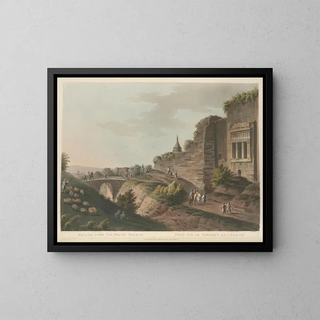 Luigi Mayer - Bridge over The Brook Kedron.webp