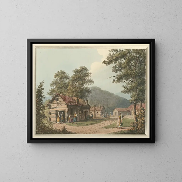 Ciala Kavak - Luigi Mayer — ingelijst kunstwerk aan de muur