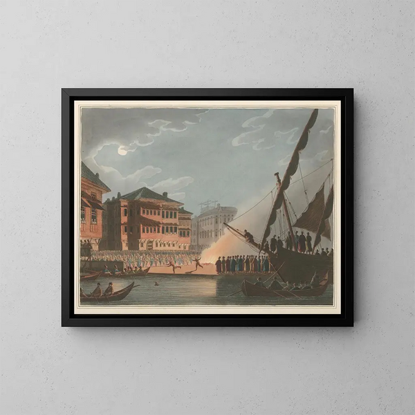 Therapie - Luigi Mayer — ingelijst kunstwerk aan de muur
