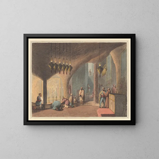 Luigi Mayer - The Grotto of the Nativity.webp