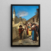 Cortège nuptial dans les montagnes de la commune de Pragelato - Luigi Novarese — ingelijst kunstwerk aan de muur